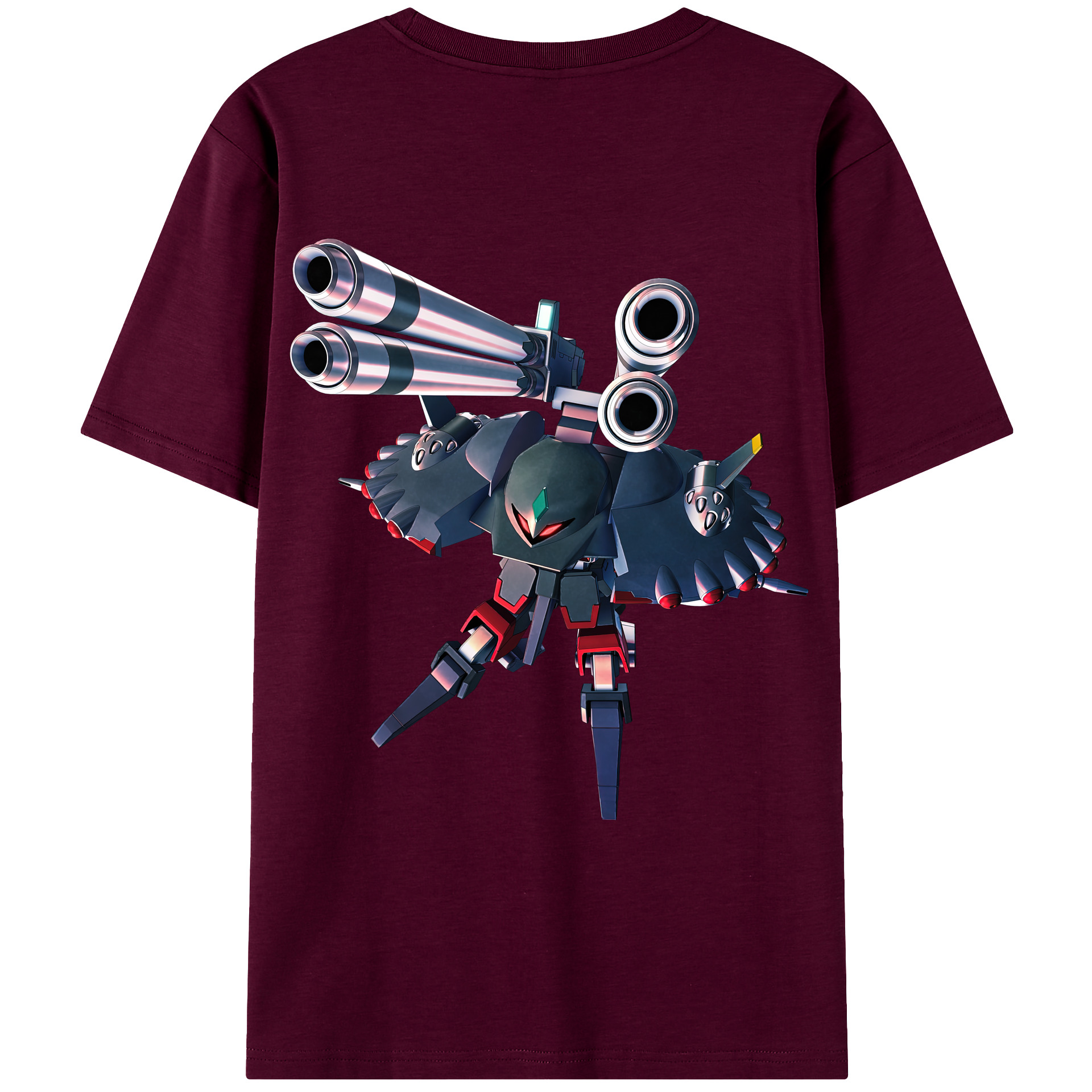 （画像用） 機動戦士ガンダム Mobile Suit Gundam レディース半袖Tシャツ(バックプリント)